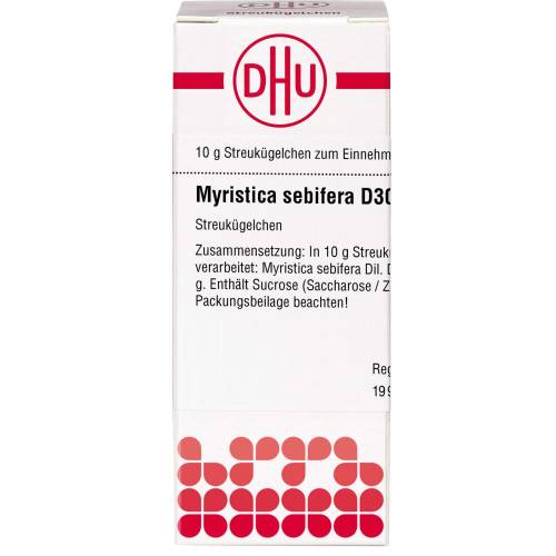 Myristica Sebifera D 30 Globuli 10 g