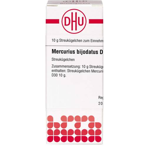 Mercurius Bijodatus D 30 Globuli 10 g