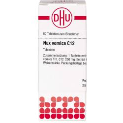 Nux Vomica C 12 Tabletten 80 St