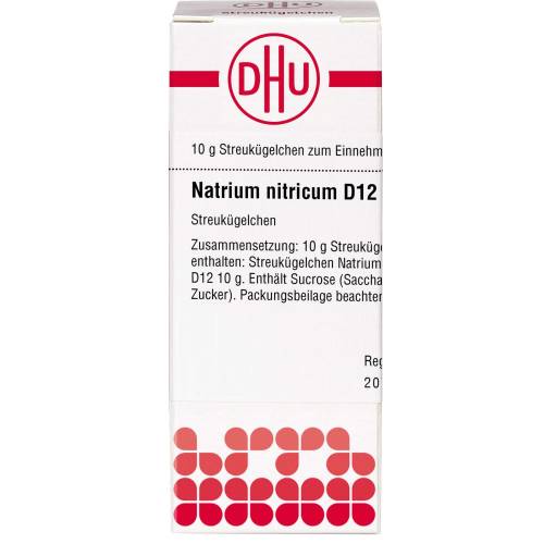 Natrium Nitricum D 12 Globuli 10 g