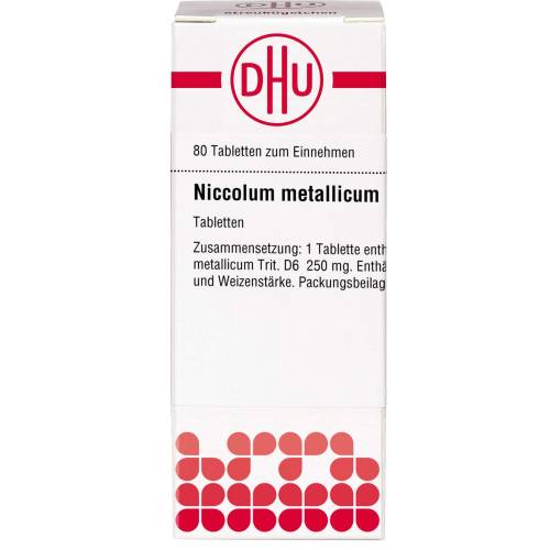 Niccolum Metallicum D 6 Tabletten 80 St