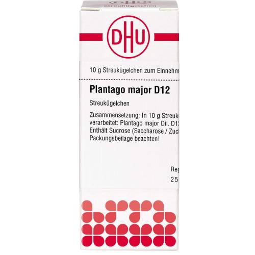 Plantago Major D 12 Globuli 10 g