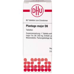 Plantago Major D 6 Tabletten 80 St