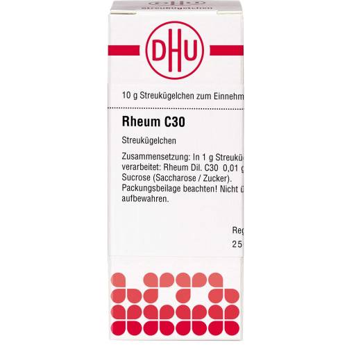 Rheum C 30 Globuli 10 g