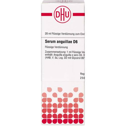 Serum Anguillae D 6 Dilution 20 ml
