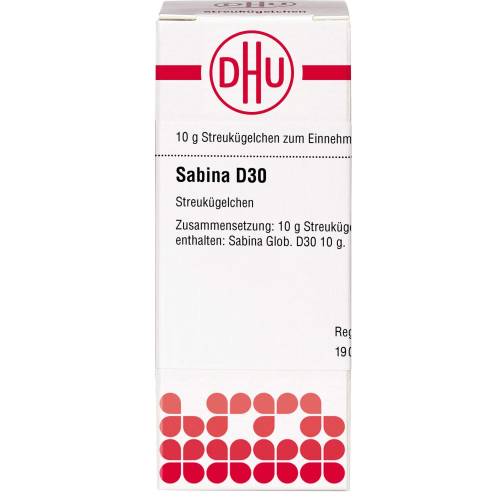 Sabina D 30 Globuli 10 g
