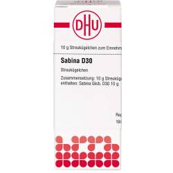 Sabina D 30 Globuli 10 g