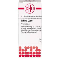 Sabina C 200 Globuli 10 g