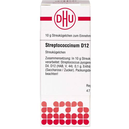 Streptococcinum D 12 Globuli 10 g