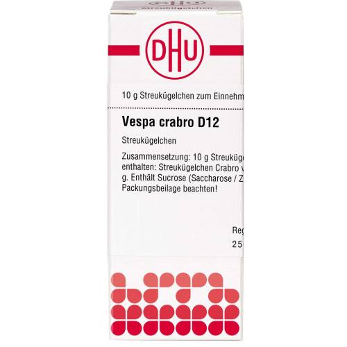 Vespa Crabro D 12 Globuli 10 g