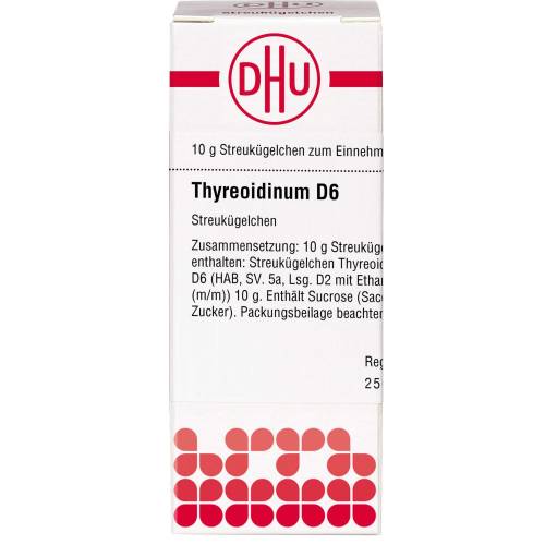 Thyreoidinum D 6 Globuli 10 g