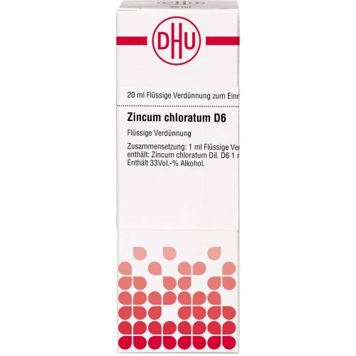 Zincum Chloratum D 6 Dilution 20 ml