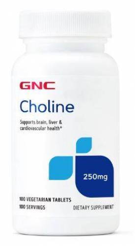 CHOLINE 250MG, 100 Tablete - GNC