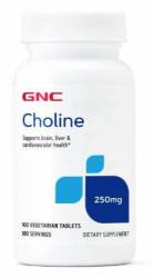 CHOLINE 250MG, 100 Tablete - GNC