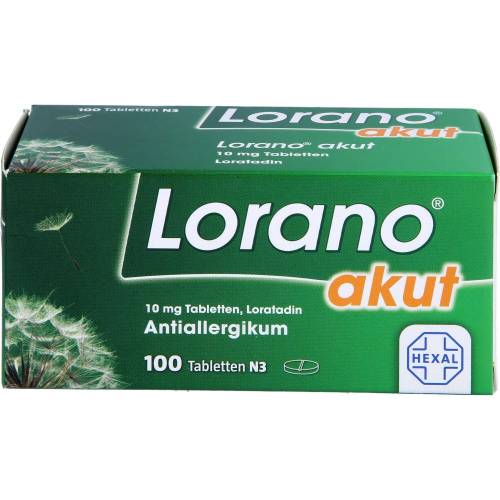 Lorano akut Tabletten 100 St