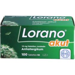 Lorano akut Tabletten 100 St