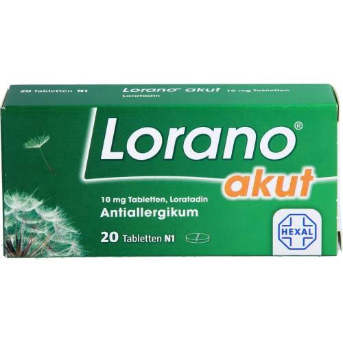 Lorano akut Tabletten 20 St