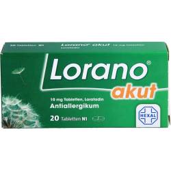 Lorano akut Tabletten 20 St
