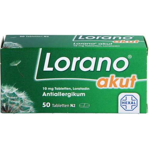 Lorano akut Tabletten 50 St