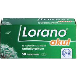 Lorano akut Tabletten 50 St
