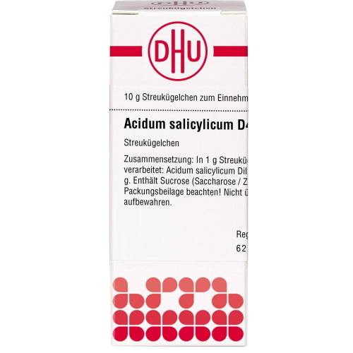 Acidum Salicylicum D 4 Globuli 10 g