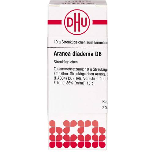Aranea Diadema D 6 Globuli 10 g