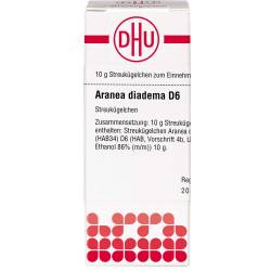 Aranea Diadema D 6 Globuli 10 g