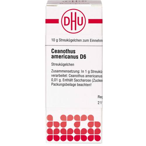 Ceanothus Americanus D 6 Globuli 10 g