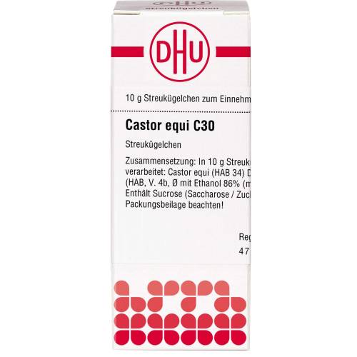Castor equi C 30 Globuli 10 g