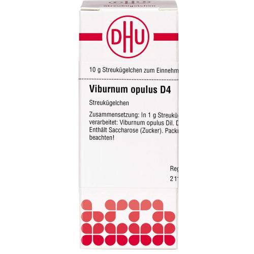 Viburnum Opulus D 4 Globuli 10 g