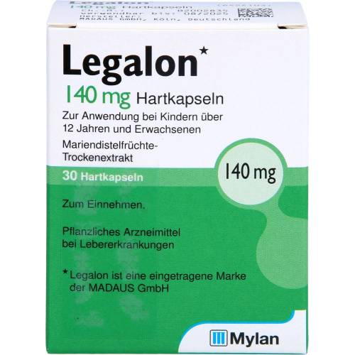 Legalon 140 Hartkapseln 30 St