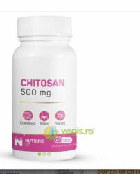 Chitosan, tranzitul alimentelor, 60cps -Nutrific