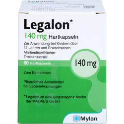 Legalon 140 Hartkapseln 60 St