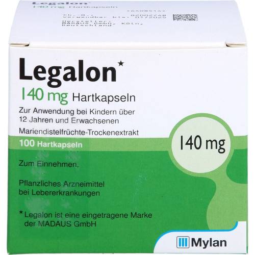 Legalon 140 Hartkapseln 100 St