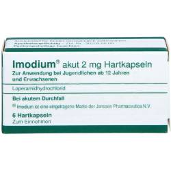 Imodium akut Hartkapseln 6 St