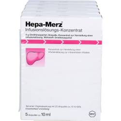 Hepa-Merz Infusionslösungs-Konzentrat Ampullen 250 ml