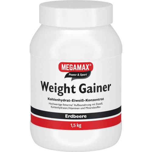 Weight Gainer Megamax Erdbeere Pulver 1500 g