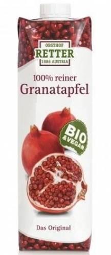 Suc de rodie, eco-bio, 1 litru - RETTER