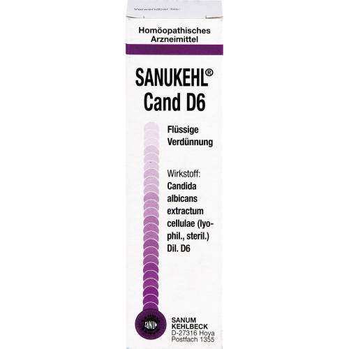 Sanukehl Cand D 6 Tropfen 10 ml