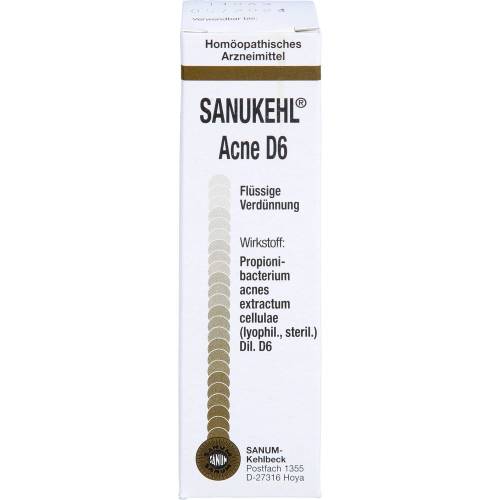 Sanukehl Acne D 6 Tropfen 10 ml