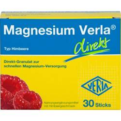 Magnesium Verla direkt Himbeere Granulat 30 St