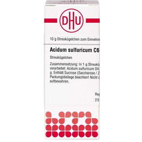 Acidum Sulfuricum C 6 Globuli 10 g