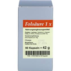 Folsäure 1X1 pro Tag Kapseln 90 St