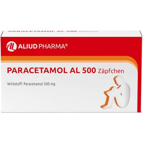 Paracetamol Al 500 Suppositorien 10 St