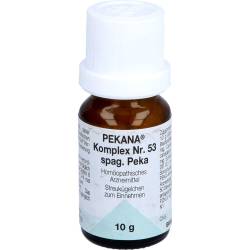 Pekana Komplex Nr.53 Globuli 10 g