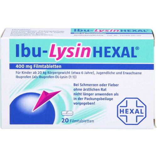 Ibu-Lysinhexal Filmtabletten 20 St