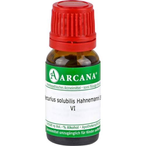 Mercurius Solubilis Hahnemanni Lm 6 Dilution 10 ml
