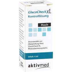 Glucocheck Xl Kontrolllösung hoch 4 ml