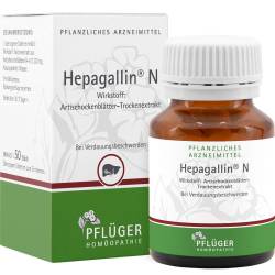 Hepagallin N Dragees 50 St