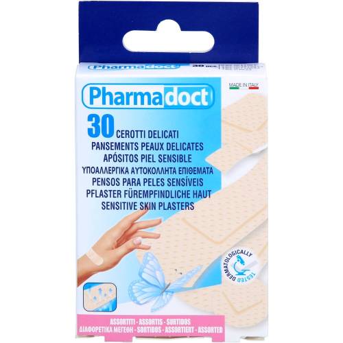 Pflaster hypoallergen 5 Größ.hautfarben 30 St